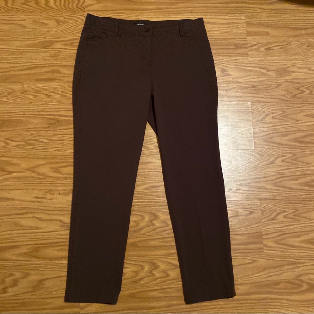 Rafaella Brown Dress Slacks